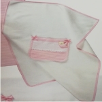 Κουβέρτα βρεφική Fleece P1020 Χρώμα Ροζ / Pink